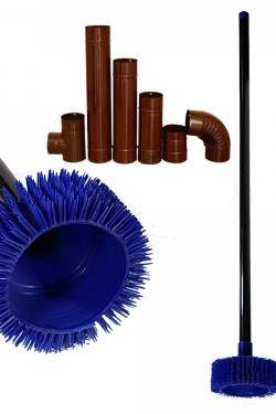 Brosse de nettoyage pour tuyau de poêle