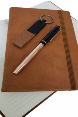 Benutzerdefiniertes Taba Vip Stift-Notizbuch-Schlüsselanhänger-Set