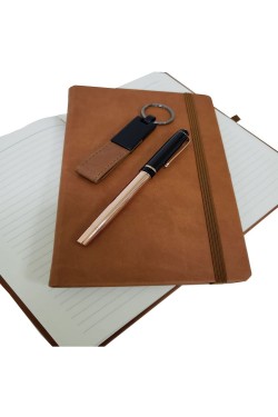 Benutzerdefiniertes Taba Vip Stift-Notizbuch-Schlüsselanhänger-Set