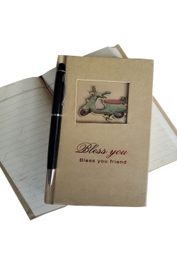 Design Notebook And Touchpen Ballpoint Pen