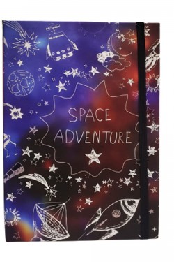 Space Adventure Tasarımlı Defter