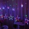 Yıldız Renkli Led RGB Perde MH-215