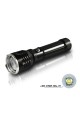 Lampe de poche EL magnétique à batterie rechargeable longue distance avec clignotant Watton Wt-282