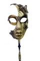 Kelebekli Masquerade Sopalı Venedik Maskesi Mor Renk 10x45 cm Kelebekli Masquerade Sopalı Venedik Maskesi Mor Renk 10x45 cm