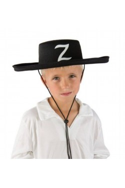 Дитяча шапка Zorro на шнурівці з логотипом Z