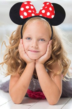 Minnie Mouse Taç Fare Tacı Kafa Bandı