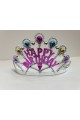 Gümüş Renk Happy Birthday Yazılı Doğum Günü Tacı 60 cm Gümüş Renk Happy Birthday Yazılı Doğum Günü Tacı 60 cm