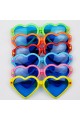 Verres de fête Big Heart Mixte 12 pièces Verres de fête Big Heart Mixte 12 pièces