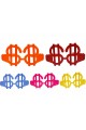 Big Dollar Partybrille Neonfarbe 12 Stk Big Dollar Partybrille Neonfarbe 12 Stk