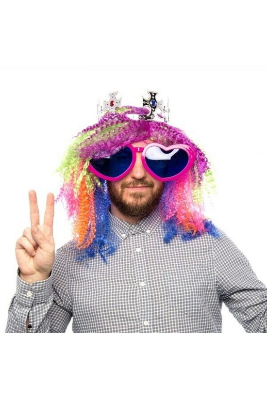Pembe Renk Mega Boy Jumbo Kalp Şekilli Parti Gözlüğü Pembe Renk Mega Boy Jumbo Kalp Şekilli Parti Gözlüğü
