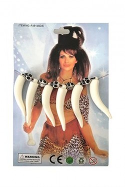 Fil Dişi Figürlü Halloween Kolyesi
