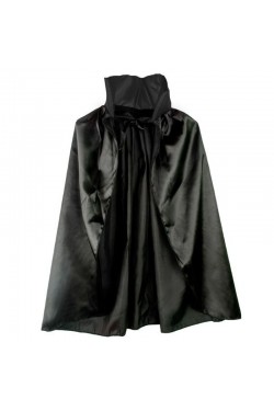 Cape Halloween Col Noir 90 cm