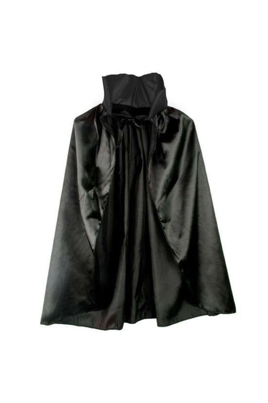 Black Collar Halloween Cloak 90 cm