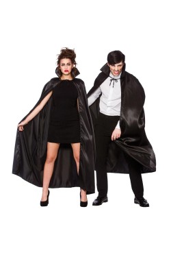 Black Collar Halloween Cloak 120 cm