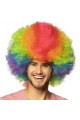 Neon Rainbow Color Curly Mega Length Afro Bonus Wig Neon Rainbow Color Curly Mega Length Afro Bonus Wig