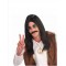 Longue perruque et moustache Barış Manço