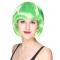 Perruque Green Party cheveux courts émoussés