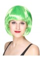Perruque Green Party cheveux courts émoussés