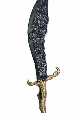 Eskitilmiş Desenli Plastik Oyuncak Jack Sparrow Korsan Kılıcı 60 cm