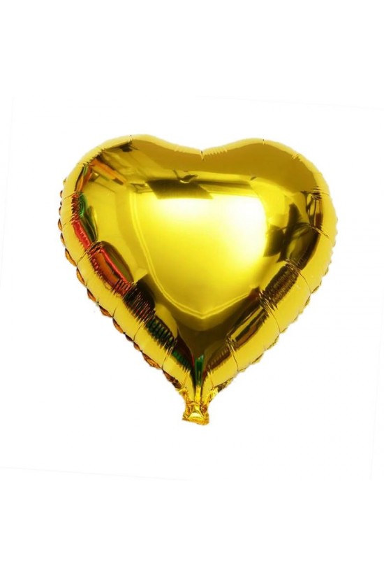 Kalp Balon Folyo Sarı 60 cm 24 inç Kalp Balon Folyo Sarı 60 cm 24 inç