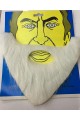 Gray False Beard Mustache Aged Beard White Color Gray False Beard Mustache Aged Beard White Color