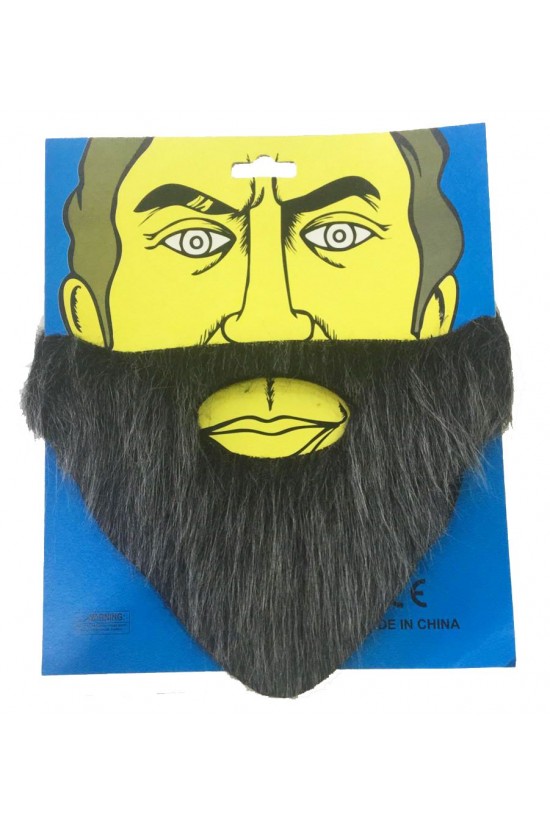 Gray Faded Beard Mustache Aged Beard Black Gray Color Gray Faded Beard Mustache Aged Beard Black Gray Color