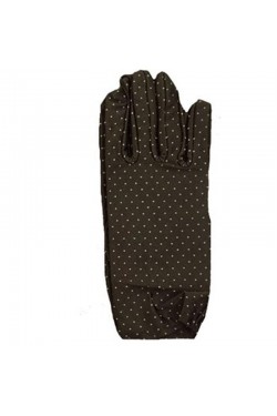 Braune spitze Kinderhandschuhe