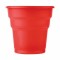 Plastik Meşrubat Bardağı Kırmızı 180cc-7oz 25li