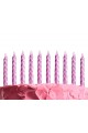 Rose Pembe Renk Doğum Günü Evlilik Yıldönümü Pasta Mumları 10 Adet Rose Pembe Renk Doğum Günü Evlilik Yıldönümü Pasta Mumları 10 Adet