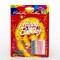 Bougie d'anniversaire écrite Happy Birthday en cire colorée blanche 12 pcs