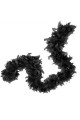 Black Color Fluffy Feather Otrish Boa Decoration Feather 180 cm Black Color Fluffy Feather Otrish Boa Decoration Feather 180 cm