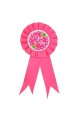 Anstecker „Mom To Be Written“ in rosa Farbe