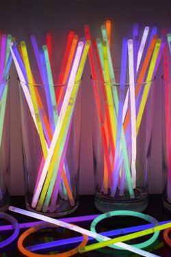 Glow Stick Fosforlu Neon Bileklik 50 Adet
