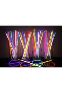 Glow Stick Fosforlu Neon Bileklik 50 Adet