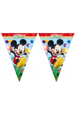 Mickey Mouse Themed Triangle Flag Pennant Ornament 3.2 Meter