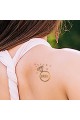 Tekli Bride Tattoo Model 3 - Altın Yaldız - 5,5 cm x 5,5 cm - Geçici Dövme Tekli Bride Tattoo Model 3 - Altın Yaldız - 5,5 cm x 5,5 cm - Geçici Dövme