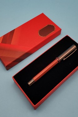 Kutulu Bordo Roller Kalem