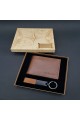 Geldbörsen-Schlüsselanhänger-Geschenkset für Männer Geldbörsen-Schlüsselanhänger-Geschenkset für Männer