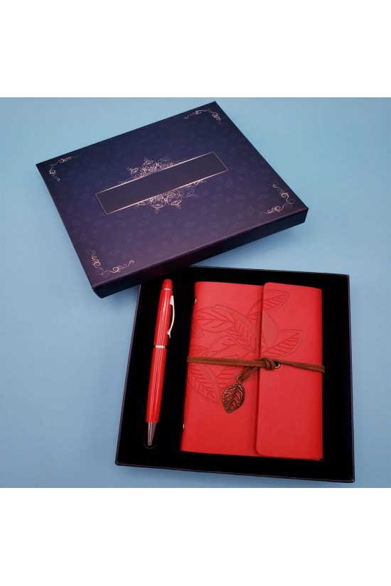 Tükenmez Kalem Deri Defter Set Tükenmez Kalem Deri Defter Set