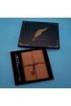 Taba Deri Defter Ve Kalem Set
