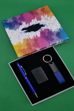 Kalem çakmak Anahtarlık Set