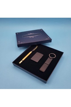 Black lighter Keychain Pen Set