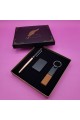 Briquet et porte-clés stylo roller en métal Briquet et porte-clés stylo roller en métal