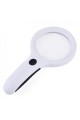 Nikula-8 Led 3x75mm & 10x19mm Handheld Magnifier For Jewelry, Reading, Money Checking