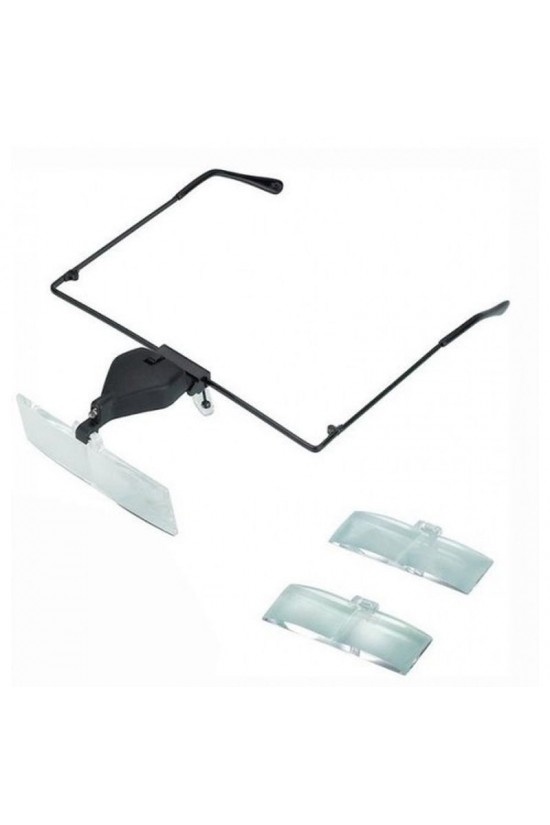 Nikula-glasses Model 1.5x,2.5x,3.5x 3 Pieces Lens Glasses Magnifier