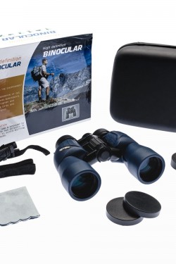 Jumelles portables professionnelles Nikula 10x42 - Grand objectif - Super clarté -1000m/97m - Bleu