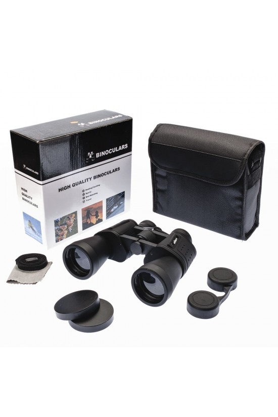 Nikula 10×50 – Jumelles professionnelles portables avec objectif large avant – 1000m/56m – Noir Nikula 10×50 – Jumelles professionnelles portables avec objectif large avant – 1000m/56m – Noir