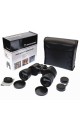 Nikula 7x50 – Jumelles portables professionnelles avec objectif large avant – 1000m/56m – Noir V4 Nikula 7x50 – Jumelles portables professionnelles avec objectif large avant – 1000m/56m – Noir V4