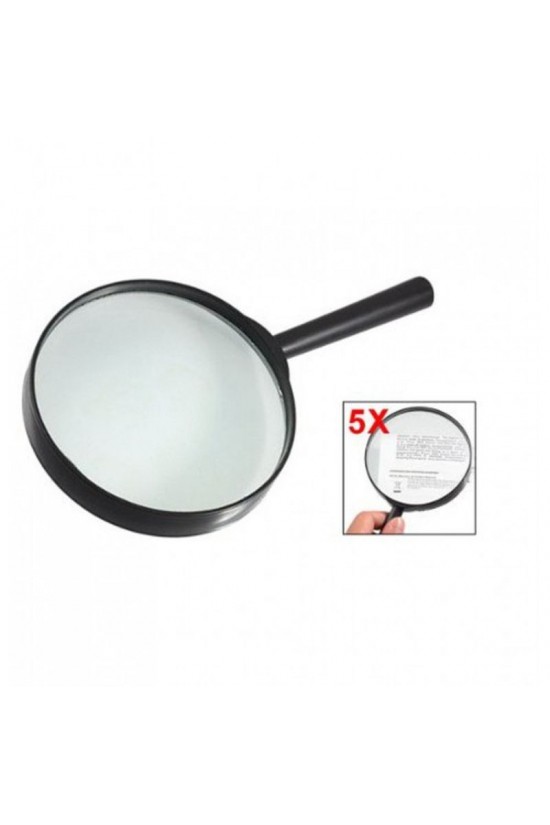 Nikula-plastik Siyah Yuvarlak Kolu 100mm Dia Büyüteç 5x Büyüteç Nikula-plastik Siyah Yuvarlak Kolu 100mm Dia Büyüteç 5x Büyüteç