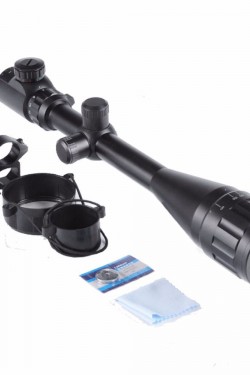 Tr-nikula 6-24x50 Aoe Tüfek Dürbünü çift Işık Kırmızı,yeşil Kaynaklı Zoomlu